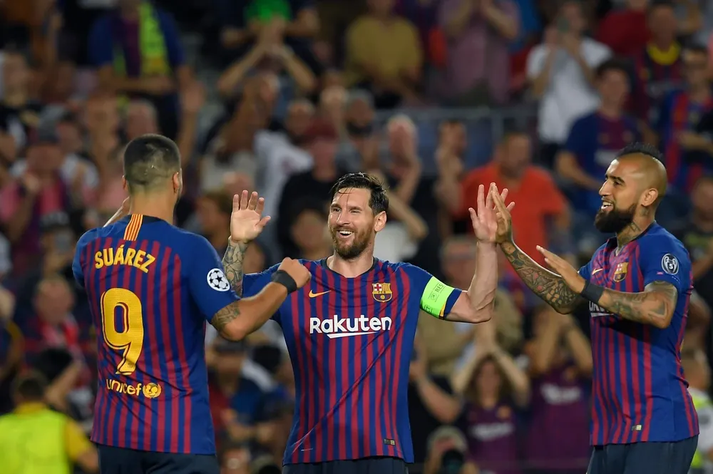 Barcelona Suárez Messi