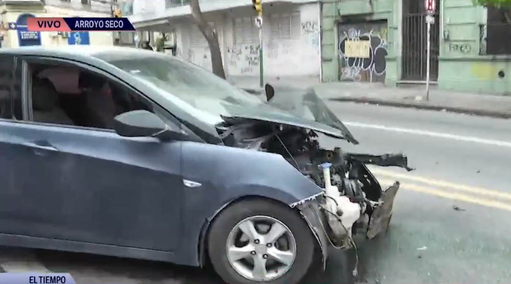 Accidente de tránsito en Montevideo