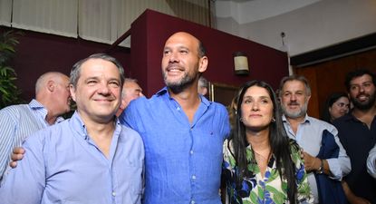 El Observador | Candidatos de la coalición por Montevideo. Roque García, Martín Lema y Virginia Cáceres
