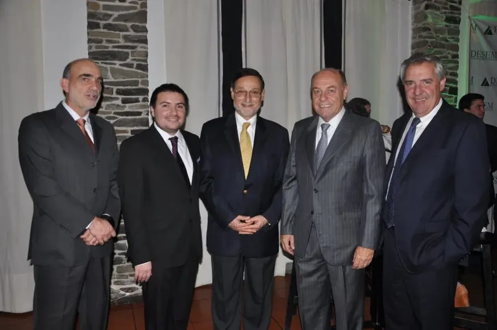 Francisco Rodríguez Folle, Pablo Marroche, Rodolfo Oppenhaimer, Daniel Varese y Gonzalo de Azpipare