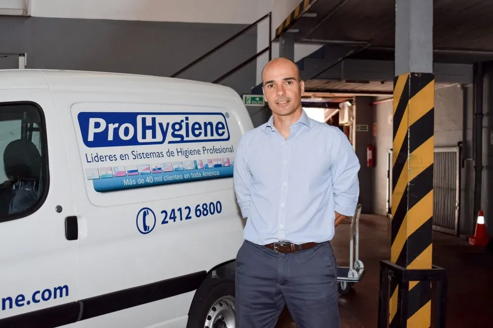 Guillermo Castiglioni, gerente general de Prohygiene.