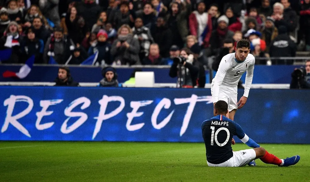 Valverde habló muy bien de Mbappé