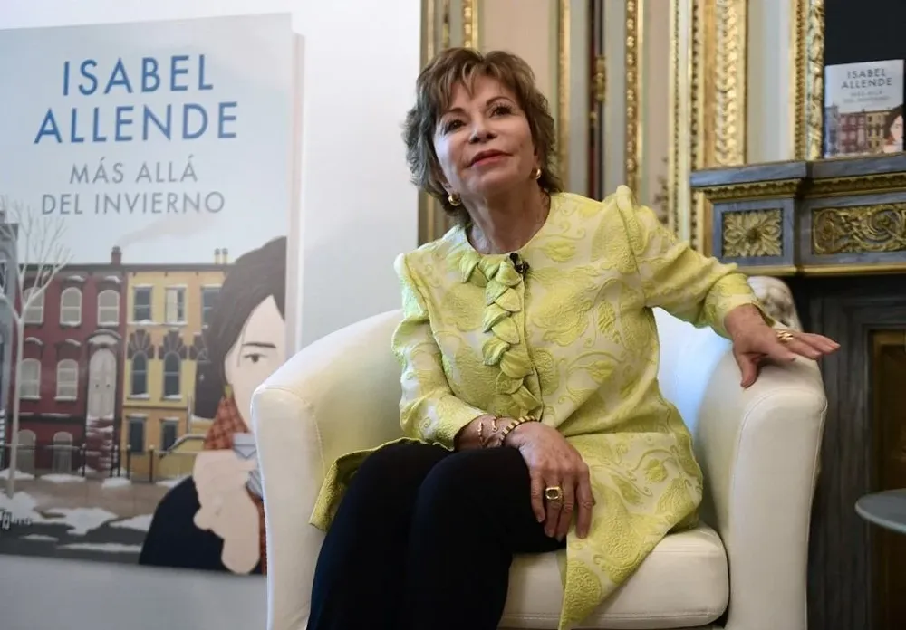 Isabel Allende. Foto de archivo 2017 Isabel Allende. Foto de archivo 2017