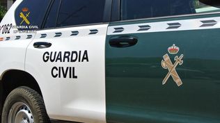 Un auto de la Guardia Civil.