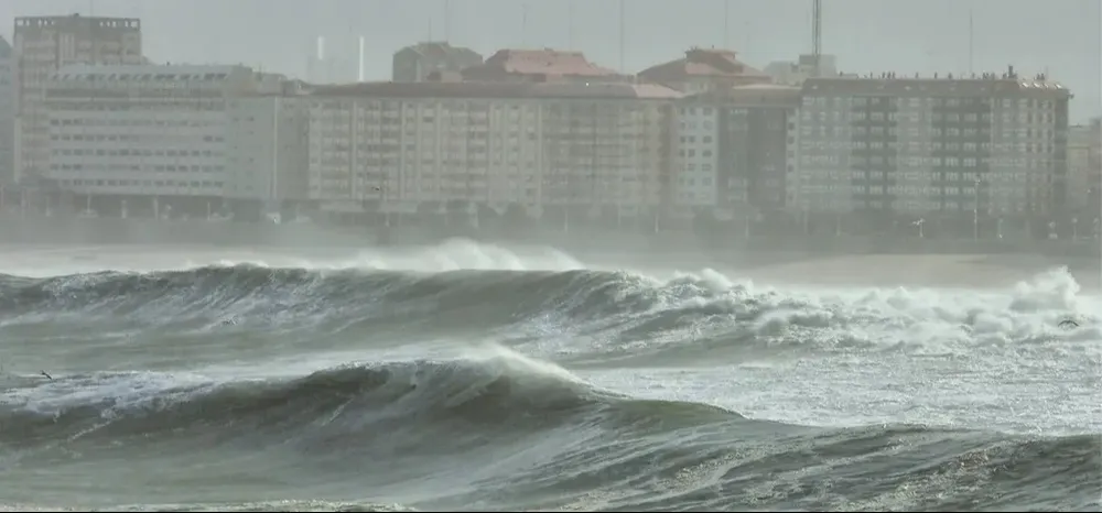 La borrasca Domingos nos traerá otro nuevo temporal atlántico para el fin de semana