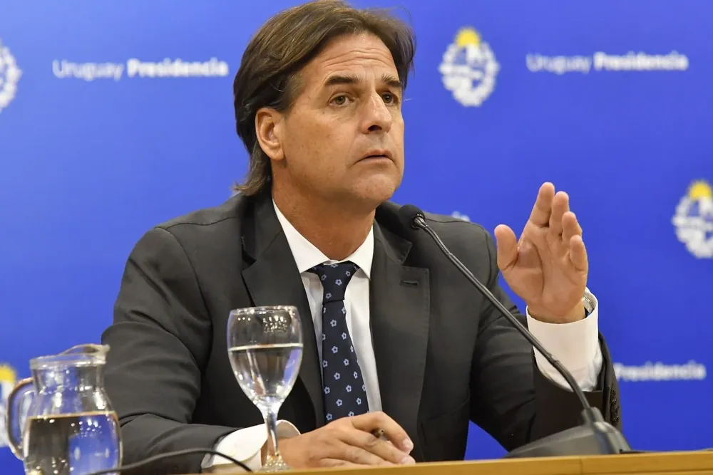 Lacalle decidió no concurrir al acto