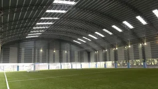 Se inauguró la cancha del millón