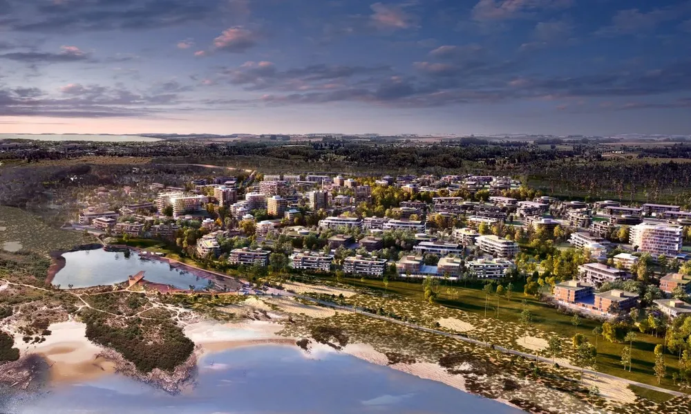 Así será el megacomplejo que espera convertirse en una ciudad al este de Colonia del Sacramento.