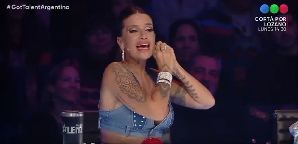 Flor Peña protagonizó un divertido momento este domingo