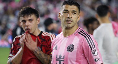 Felipe Carballo y Luis Suárez se enfrentaron este sábado en la MLS