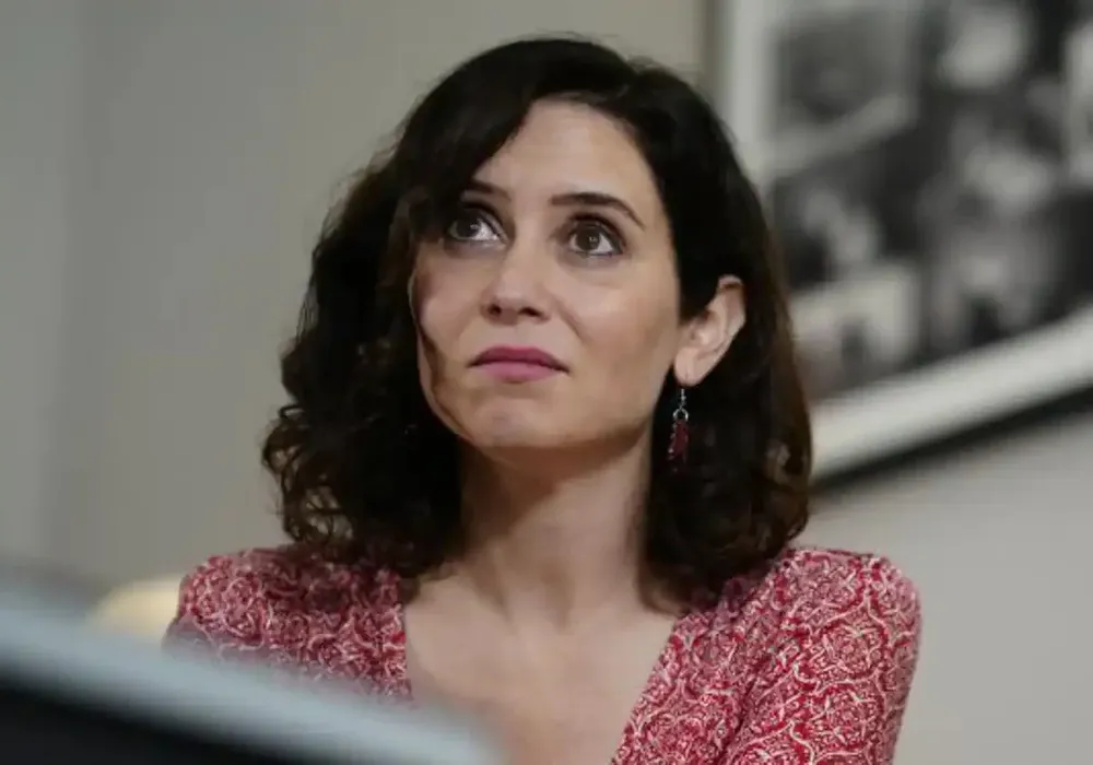 La presidenta de la Comunidad de Madrid, Isabel Díaz Ayuso
