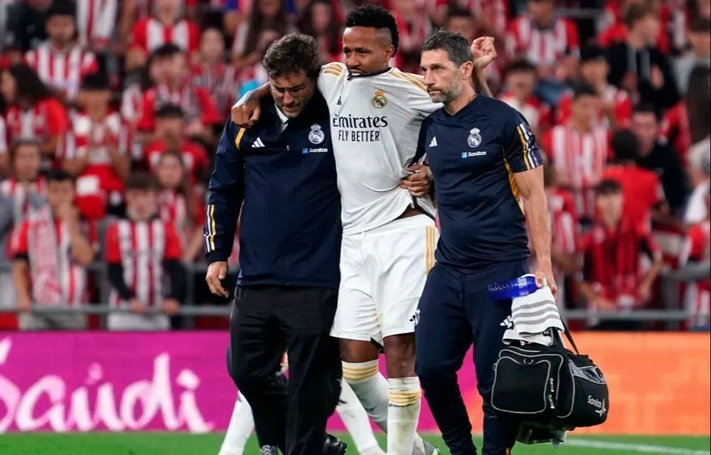 La enfermería del Madrid.