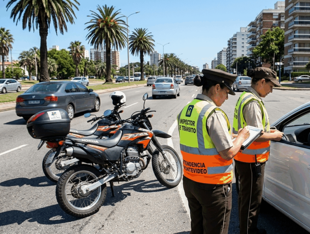 Multas de tránsito de Uruguay