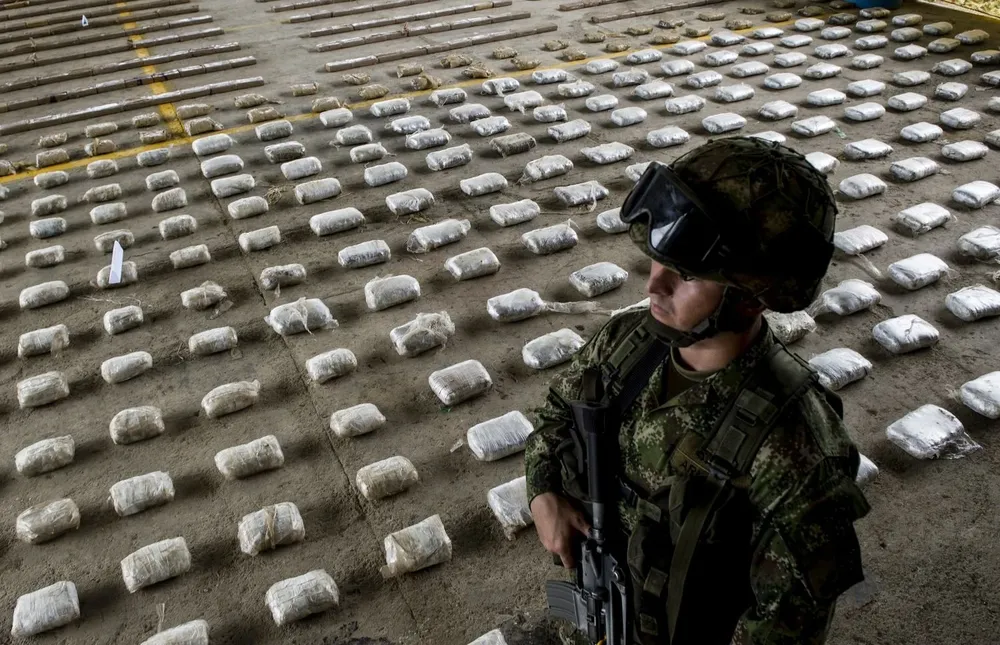 Incautación de drogas