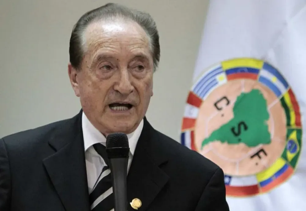 Eugenio Figueredo está preso en Suiza tras la intervención de la FIFA