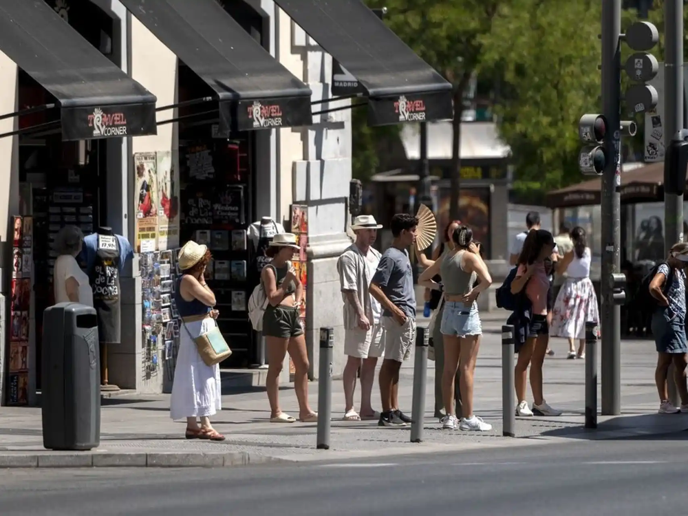 Lunes cálido en España.