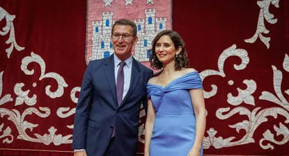 Isabel Díaz Ayuso y Alberto Núñez Feijóo