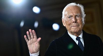 El diseñador italiano de 91 años falleció este jueves en Milán.