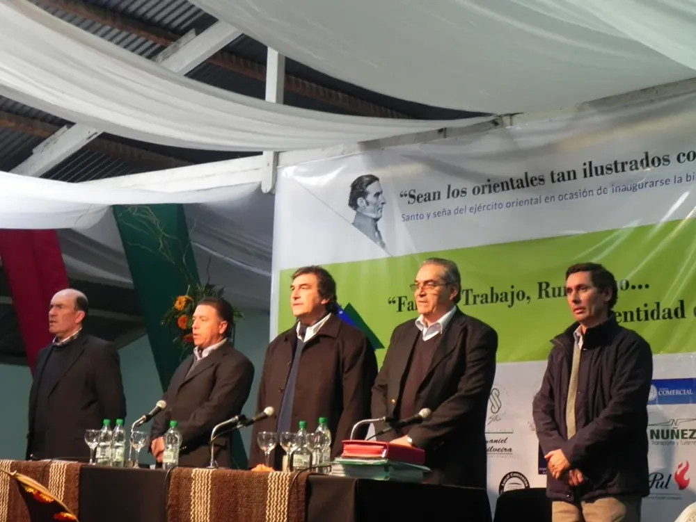 Manuel Béttega, Eduardo Lucas, Sergio Botana, Enzo Benech y Miguel Sanguinetti