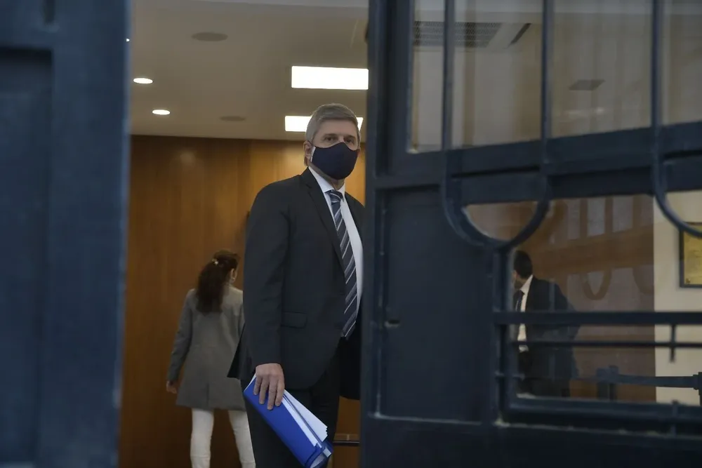 El abogado Alejandro Balbi, a la salida de una audiencia judicial