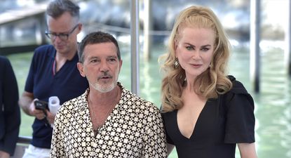 Antonio Banderas y Nicole Kidman en la 81 Edición del Festival de Cine de Venecia. EUROPA PRESS