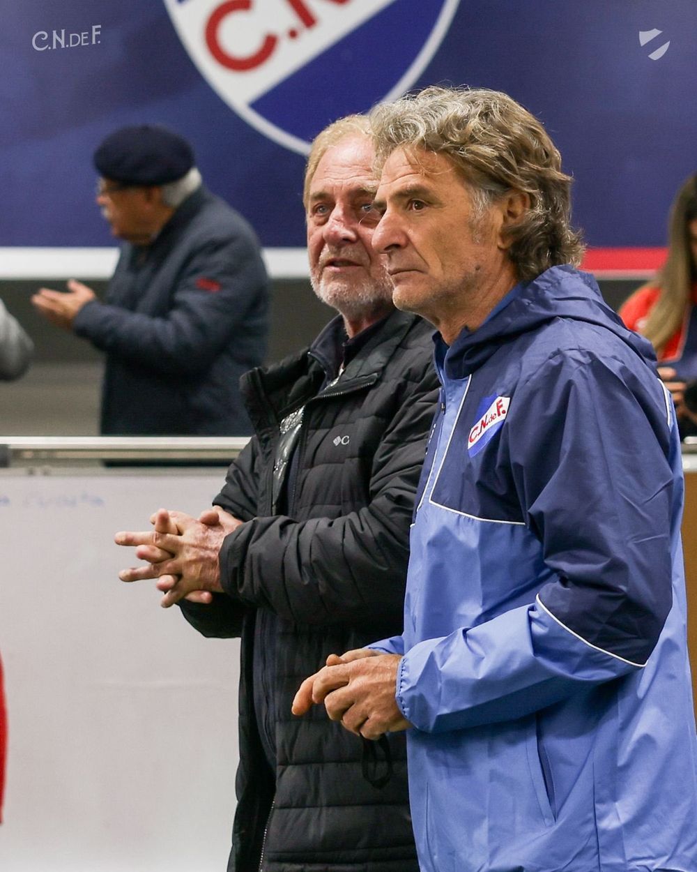 Daniel Carreño en su vuelta a Nacional junto a Ricardo Vairo