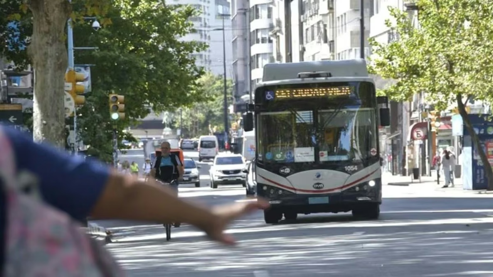 Cortes de transito en Montevideo