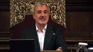 El alcalde de Barcelona, Jaume Collboni.