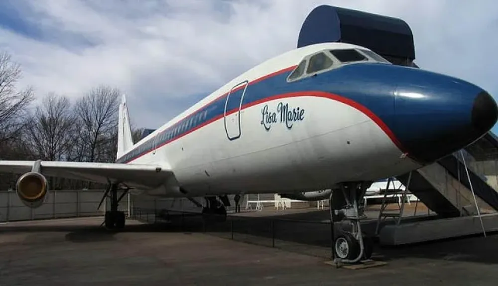 El Lisa Marie es el más grande de los dos aviones que pertenecieron a Presley
