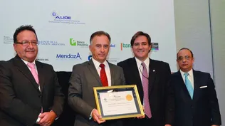 BROU recibió premio como institución financiera destacada