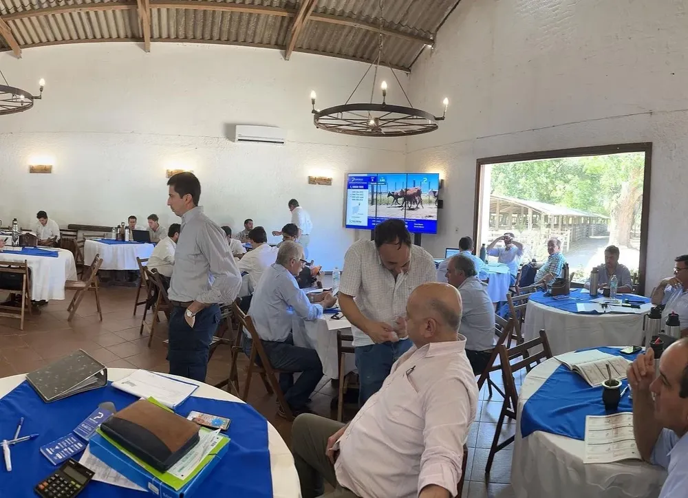 El remate tuvo como base las instalaciones de la SRD en Santa Bernardina.