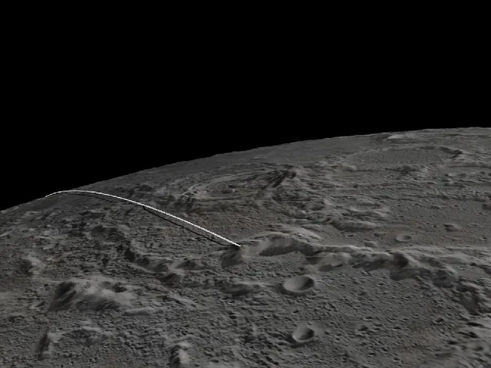Así se espera que sea el impacto de Ebb y Flow sobre la Luna