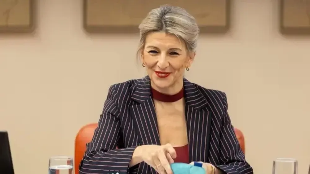 Vicepresidenta de España, Yolanda Díaz.