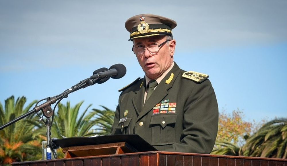 Mario Stevenazzi, comandante en Jefe de las FFAA