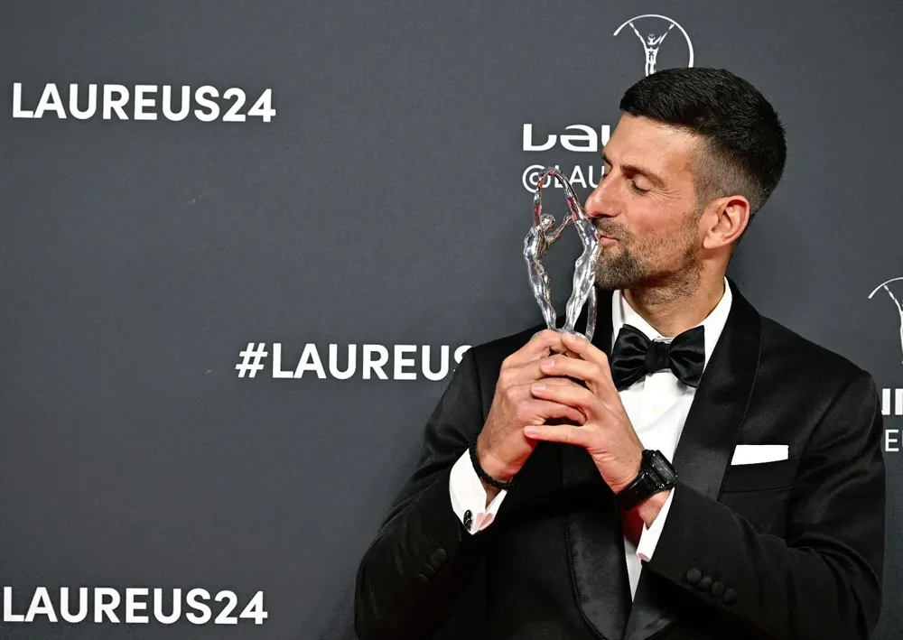Djokovic obtuvo el premio Laureus