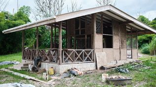 Una construcción acorde al clima y el medio ambiente de la isla Trinidad
