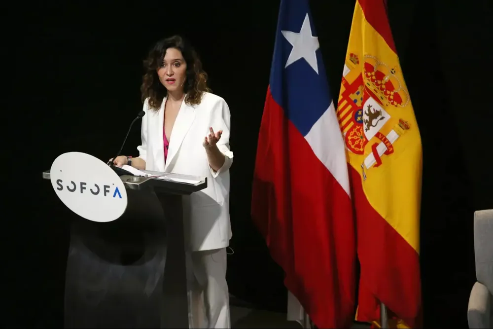 La presidenta de la Comunidad de Madrid, Isabel Díaz Ayuso