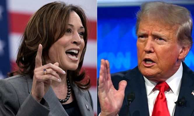 Kamala Harris y Donald Trump