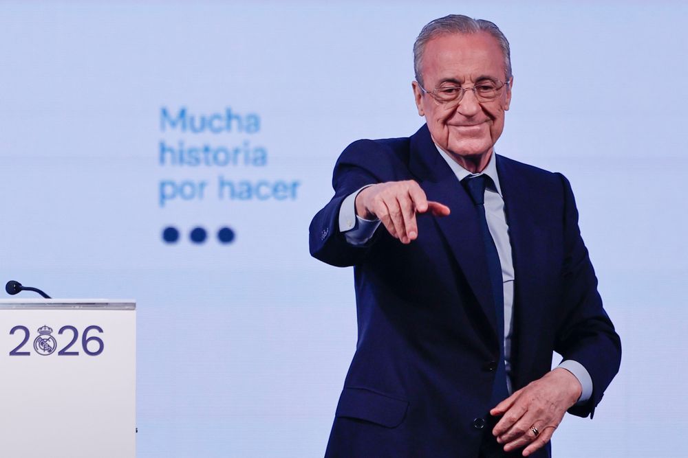 Florentino Pérez, lanzado a la campaña para seguir al frente del club que le disputa Enrique Riquelme.&nbsp;
