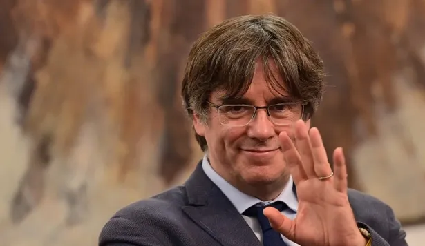 Carles Puigdemont, fugado ex presidente de Cataluña.