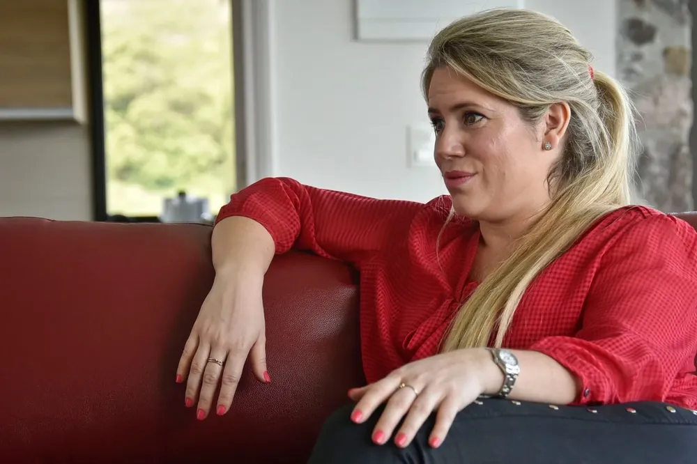 Paola Fiege es esposa del empresario argentino Marcelo Balcedo,