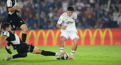 Pavel Núñez en Nacional vs Danubio