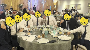 Imagen de la boda de El Ratilla difundida en redes sociales.