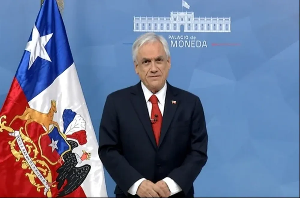 Piñera, durante su segunda presidencia.