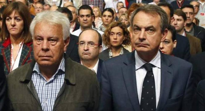 Felipe Gonález y José Luis Rodríguez Zapatero.