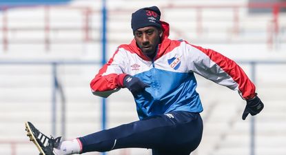 Gonzalo Carneiro en la práctica de este jueves en el Gran Parque Central