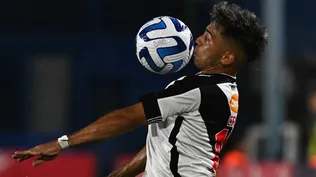 Alejo Cruz, carta de desborde y gol en Danubio