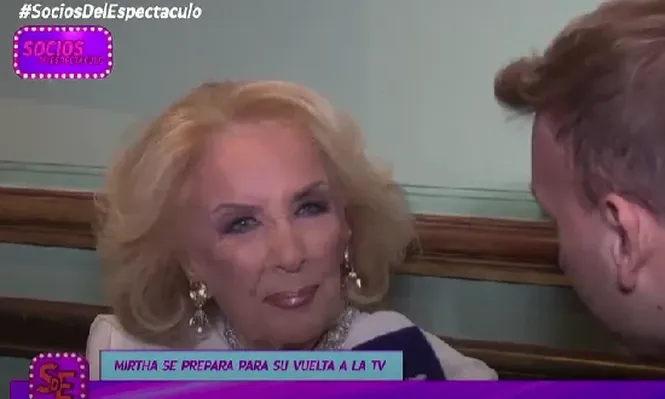 Mirtha Legrand anuncia su regreso