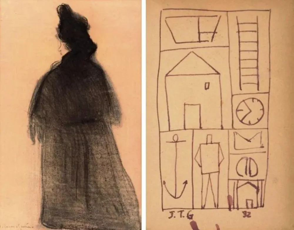 La obra Perfil de Mujer se remate en Madrid, mientras que el dibujo se subasta en La Suite, Barcelona