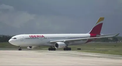 Avión de Iberia